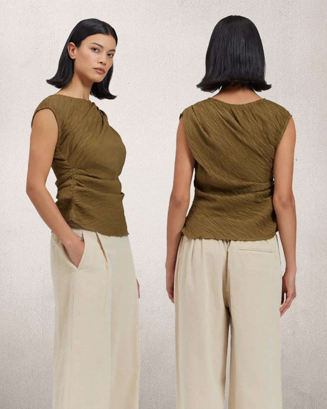Pleated Top