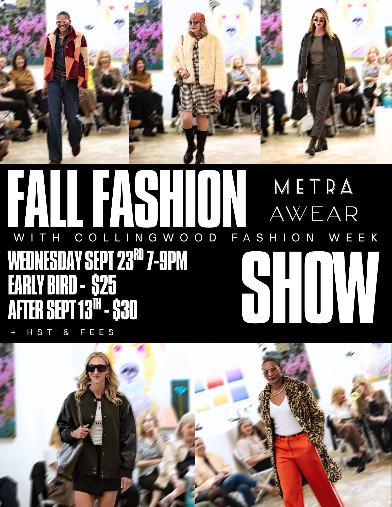 Fall Fashion Show — September 23rd